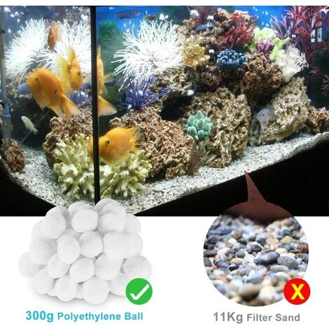 READCLY Boules De Filtre De Piscine 300g, Balles Filtrantes, Média Filtre à Fibres Pour Piscine Filtres à Sable Filtrage De L'eau, Alternative Pour 10.7 Kg De Sable Filtrant, Filtre Pour Piscine 4 READCLY Boules De Filtre De Piscine 300g, Balles Filtrantes, Média Filtre à Fibres Pour Piscine Filtres à Sable Filtrage De L'eau, Alternative Pour 10.7 Kg De Sable Filtrant, Filtre Pour Piscine – Image 4