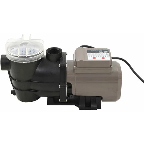 INLIFE Pompe De Piscine Avec Minuterie Noir 0,25 CH 8000 L / H 2 INLIFE Pompe De Piscine Avec Minuterie Noir 0,25 CH 8000 L / H – Image 2