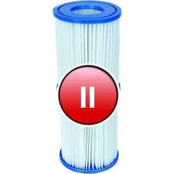 FVBJD Lot De 4 Cartouches De Filtration Pour Pompes De Piscine Intex Taille 2