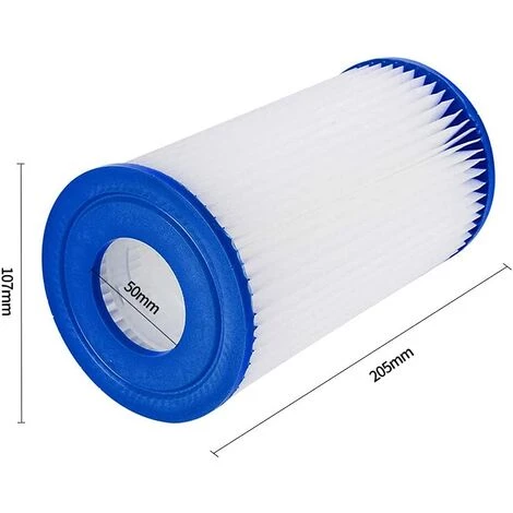 MACARON Filtres De Rechange De Type A/C Compatibles Avec Bestway 58012 La Cartouche Filtrante, Lot De 2 Filtres De Pompe De Piscine Pour Bestway De Type Cartouches Filtrantes LO-Ron 2 MACARON Filtres De Rechange De Type A/C Compatibles Avec Bestway 58012 La Cartouche Filtrante, Lot De 2 Filtres De Pompe De Piscine Pour Bestway De Type Cartouches Filtrantes LO-Ron – Image 2