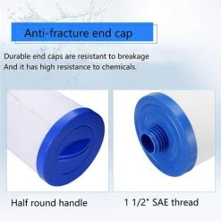 MACARON Spa Cartouche De Filtre , Jacuzzi Remplacement Filtre, Spa Entreprise Jacuzzi Élément Filtrant De Piscine Baignoire SPA Grande Piscine Avec élément Filtrant Monocylindre En Tissu Non Tissé épaissi LO-Ron -Pompe et filtre de piscine Soldes 58064886 3