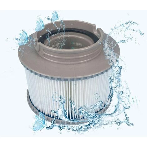 OUSUDELA Lot De 4 Filtres De Rechange Pour MSPA FD2089, Pompe à Cartouche Filtrante Adaptée Pour MSPA Tous Les Spas Actuels 2 OUSUDELA Lot De 4 Filtres De Rechange Pour MSPA FD2089, Pompe à Cartouche Filtrante Adaptée Pour MSPA Tous Les Spas Actuels – Image 2