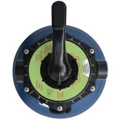 INLIFE Filtre à Sable Pour Piscine Avec Vanne 6 Positions Bleu 460 Mm -Pompe et filtre de piscine Soldes 58276452 5