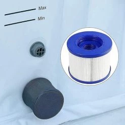 REGALI Lot De 2 Cartouches Filtrantes De Rechange Pour Spa Hot Tub/Spa - Avec Filetage à Vis - Pour Spa-N1407535/filtre For Mspa,Pour Spa Pool Filtre Kit D'entretien 9 REGALI Lot De 2 Cartouches Filtrantes De Rechange Pour Spa Hot Tub/Spa - Avec Filetage à Vis - Pour Spa-N1407535/filtre For Mspa,Pour Spa Pool Filtre Kit D'entretien -Pompe et filtre de piscine Soldes 58282038 5