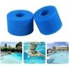 TINOR 2pcs Filterschwamm Typ A，Filter Intex Typ A，filterschwamm，Patronenschwamm Poolfilter Schwimmbad Filter Schaum Für Schwimmbad Aquarium Whirlpool （93 * 30 * 102）