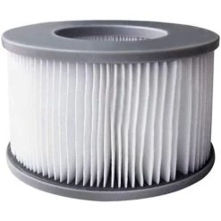 TINOR 2pcs Filtres De Bain à Remous Pour MSpa Piscines Gonflables, Pompe à Cartouche Filtrante Version Améliorée Pour MSPA Tous Les Spas Actuels -Pompe et filtre de piscine Soldes 58345785 3