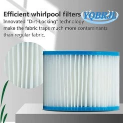 TANABATA Pour Le Filtre De Bestway Insert VI, Filtre De Remplacement Du Filtre Pour Lay-z-spa Miami, Pour Vegas, Pour MONACO.Filtre Pour La Bestway VI Pools Cartouche Filtrante, Taille 6-58323 (4pcs) 8 TANABATA Pour Le Filtre De Bestway Insert VI, Filtre De Remplacement Du Filtre Pour Lay-z-spa Miami, Pour Vegas, Pour MONACO.Filtre Pour La Bestway VI Pools Cartouche Filtrante, Taille 6-58323 (4pcs) -Pompe et filtre de piscine Soldes 58385760 4