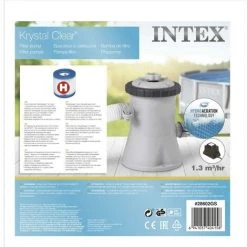 Pompe De Filtration Intex 28602GS - 1 250 Litres Par Heure 9 Pompe De Filtration Intex 28602GS - 1 250 Litres Par Heure -Pompe et filtre de piscine Soldes 58676956 5