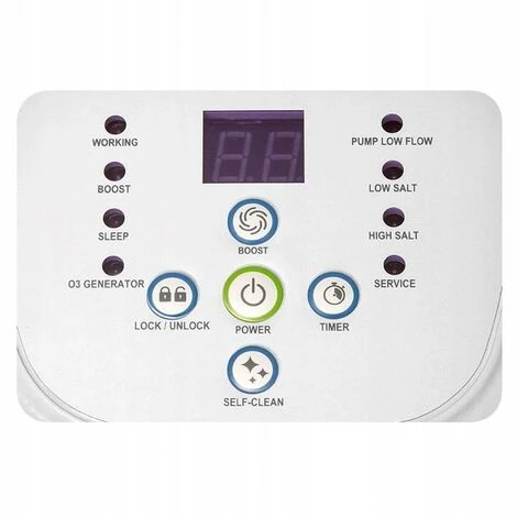 Système D'eau Salée Intex QS500 Avec Krystal Clear (max. 26 500 Litres) - 26668GS 3 Système D'eau Salée Intex QS500 Avec Krystal Clear (max. 26 500 Litres) - 26668GS – Image 3