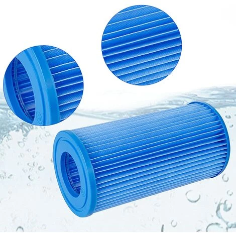 HIASDFLS (2Pcs) Drisubt Générique Cartouches De Filtration Intex Pour Filtre Piscine,Compatible Avec Le Remplacement De La Cartouche Filtrante Iii Fd3136 3 HIASDFLS (2Pcs) Drisubt Générique Cartouches De Filtration Intex Pour Filtre Piscine,Compatible Avec Le Remplacement De La Cartouche Filtrante Iii Fd3136 – Image 3