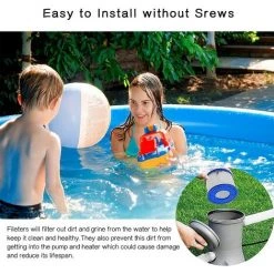 HIASDFLS Cartouche Filtrante Vi Pour Bestway, Hot Tub Filtre, Cartouches De Filtre De Piscine Pour Lay-Z-Spa, Paris, Miami, Vegas, Monaco, Palm Springs, 2 Filtres-2Pcs -Pompe et filtre de piscine Soldes 58678019 4