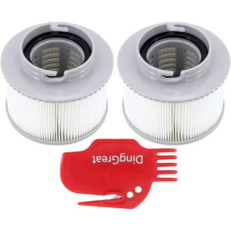 GDRHVFD Cartouches Filtrantes De Piscine, Lot De 2 Cartouches De Rechange De Filtre Pour Tous Les Modèles Whirlpool Spas Swimming Piscine Pour Filtre Cartouche Mspa Fd2089 1 GDRHVFD Cartouches Filtrantes De Piscine, Lot De 2 Cartouches De Rechange De Filtre Pour Tous Les Modèles Whirlpool Spas Swimming Piscine Pour Filtre Cartouche Mspa Fd2089