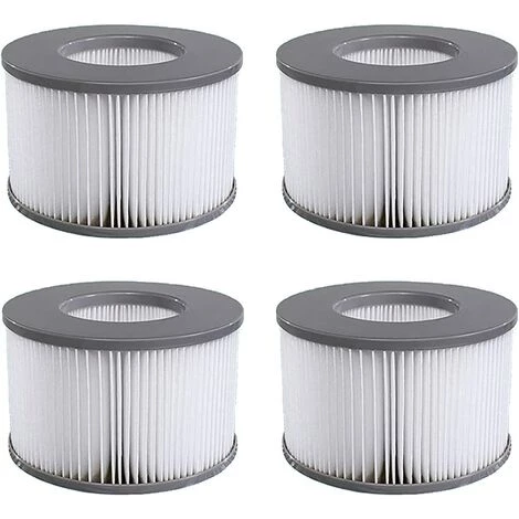 GDRHVFD 4Pcs Filtres De Rechange Pour Mspa Whirlpool Filter - Cartouches Filtrantes Pour Sous-Bateaux Et Spa Chauds - Pour Piscines Gonflables - Modèle À Partir De 2020 1 GDRHVFD 4Pcs Filtres De Rechange Pour Mspa Whirlpool Filter - Cartouches Filtrantes Pour Sous-Bateaux Et Spa Chauds - Pour Piscines Gonflables - Modèle À Partir De 2020
