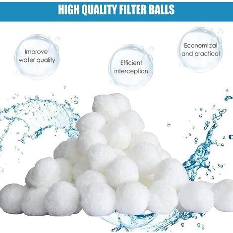 FVBJD Balles Filtrantes,Filtres De Piscine,Balles Filtrantes Piscine,Filtre Balls Balles De Filtration,Balles Filtrantes Réutilisables,Boule Filtrante,Outils De Nettoyage De Piscine Réutilisables(700g) 4 FVBJD Balles Filtrantes,Filtres De Piscine,Balles Filtrantes Piscine,Filtre Balls Balles De Filtration,Balles Filtrantes Réutilisables,Boule Filtrante,Outils De Nettoyage De Piscine Réutilisables(700g) â Image 4