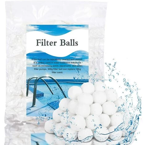 FVBJD 900g Boules De Filtre De Piscine Balles Filtrantes Balles De Filtration Filtre Balls Réutilisables Peut Remplacer 57 Kg Sable Filtrant Sable De Quartz,Convient Systèmes De Filtration 1 FVBJD 900g Boules De Filtre De Piscine Balles Filtrantes Balles De Filtration Filtre Balls Réutilisables Peut Remplacer 57 Kg Sable Filtrant Sable De Quartz,Convient Systèmes De Filtration