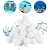 FVBJD Boules De Filtre De Piscine,Balles Filtrantes Piscine,Balle Filtrante Piscine,Piscine Filtres à Sable Filtrage,Balles Filtrantes Réutilisables,Filtre Pour Piscine.