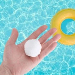 FVBJD Boules De Filtre De Piscine,Balles Filtrantes Piscine,Balle Filtrante Piscine,Piscine Filtres à Sable Filtrage,Balles Filtrantes Réutilisables,Filtre Pour Piscine. -Pompe et filtre de piscine Soldes 58754785 3