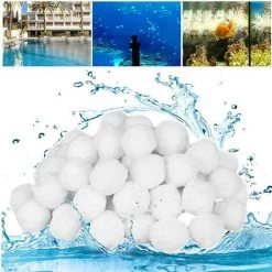 FVBJD Balles Filtrantes, Boules De Filtre Piscine à Sable 700 G Remplace 25 Kg