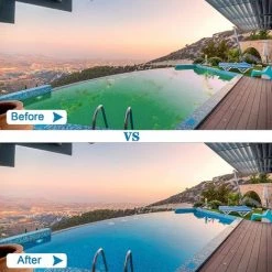 FVBJD 1400g Boules De Filtre De Piscine Noir,Balles Filtrantes Filtre Balls Pour Piscine Balles De Filtration, Au Lieu De 50kg De Sable Filtrant, Utilisées Dans Les Piscines, Filtres à Sable -Pompe et filtre de piscine Soldes 58754827 5