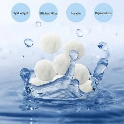 FVBJD Balles Filtrantes, Balle Filtrante Piscine, Boules De Filtre De Piscine (1300) -Pompe et filtre de piscine Soldes 58754849 5