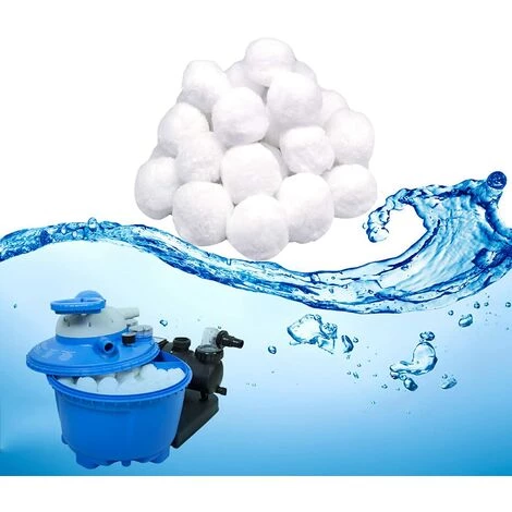 LTS FAFA Boules De Filtre,Balles Filtrantes 700g Peut Remplacer 25 Kg Sable Filtrant Sable De Quartz,Média Filtre à Fibres Utilisées Dans Les Piscines, Filtres à Sable, Filtration D'eau. 1 LTS FAFA Boules De Filtre,Balles Filtrantes 700g Peut Remplacer 25 Kg Sable Filtrant Sable De Quartz,Média Filtre à Fibres Utilisées Dans Les Piscines, Filtres à Sable, Filtration D'eau.