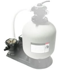 VICCO Pompe De Piscine Noir Avec Préfiltre 16 M³ VitaliSpa -Pompe et filtre de piscine Soldes 59119749 4