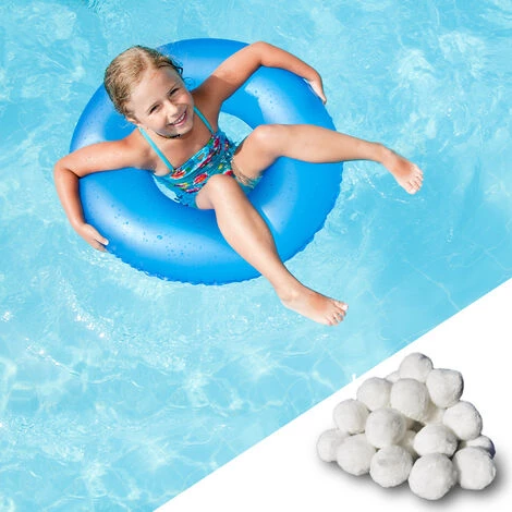 VITALISPA Filter Balls 1500 G, Balles Filtrantes Piscine Pour Filtre à Sable 2 VITALISPA Filter Balls 1500 G, Balles Filtrantes Piscine Pour Filtre à Sable – Image 2