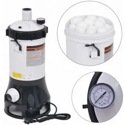 GROSMONDE 185 W 4,4 M3/h Pompe Filtrante De Piscine Intex Bestway