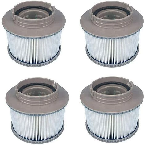 FR-LIFE BR-Vie MSPA Cartouches De Rechange De Filtre Pour Tous Les Modèles Whirlpool Spas Swimming Piscine,Cartouches Filtrantes Avec Filet Pour MSpa Les Spas Bubble Spa (4 Pièces) 1 FR-LIFE BR-Vie MSPA Cartouches De Rechange De Filtre Pour Tous Les Modèles Whirlpool Spas Swimming Piscine,Cartouches Filtrantes Avec Filet Pour MSpa Les Spas Bubble Spa (4 Pièces)