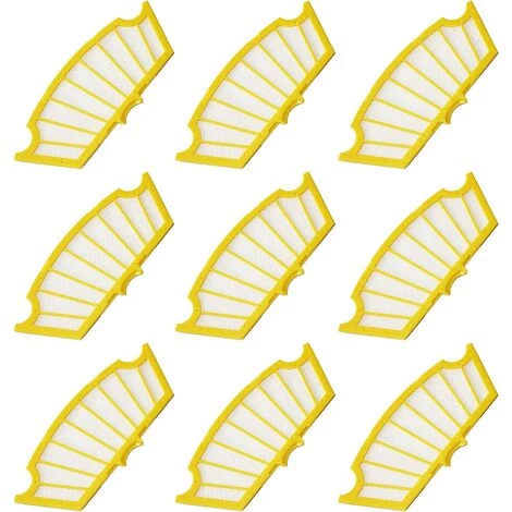 EINEMGELD Kit Complet De 9 Filtres Compatibles Avec Roomba 500. Pack De Pièces De Rechange Pour Filtre Série 5. Pièce De Rechange Avec Neuf Filtres. 1 EINEMGELD Kit Complet De 9 Filtres Compatibles Avec Roomba 500. Pack De Pièces De Rechange Pour Filtre Série 5. Pièce De Rechange Avec Neuf Filtres.