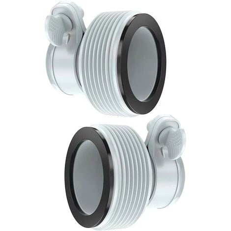 CATHERINE 2PCs Adaptateur De Conversion De Tuyau De 1,25 "à 1,5" Pour Pompe De Filtration INTEX 1 CATHERINE 2PCs Adaptateur De Conversion De Tuyau De 1,25 "à 1,5" Pour Pompe De Filtration INTEX