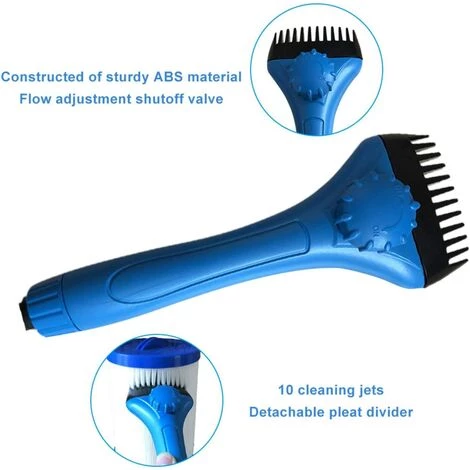 CATHERINE Nettoyeur De Cartouche Filtrante De Piscine, Filtre De Spa,brosse De Nettoyage,Débris,té,Solvant 4 CATHERINE Nettoyeur De Cartouche Filtrante De Piscine, Filtre De Spa,brosse De Nettoyage,Débris,té,Solvant – Image 4