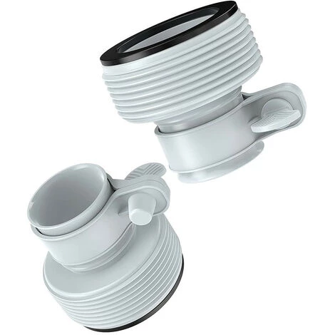 CATHERINE 1PC Adaptateur De Conversion De Tuyau De 1,25 "à 1,5" Pour Pompe De Filtration INTEX 1 CATHERINE 1PC Adaptateur De Conversion De Tuyau De 1,25 "à 1,5" Pour Pompe De Filtration INTEX