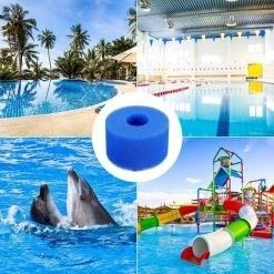 STARLIGHT Éponge Filtrante, SL.GT 3 Pièce Éponge De Filtre Pour Aquarium, Mousse Pour Filtre Piscine 73 * 108mm, Filtre Spa Reutilisable -Pompe et filtre de piscine Soldes 59742617 5