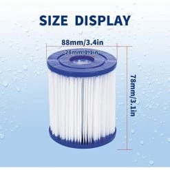 BENOBBY KIDS Lot De 4 Filtres Pour Type I Remplace Les Cartouches Filtrantes, Filtre Pompe Piscine , Accessoire Pour Le Nettoyage De La Piscine Pour 6 BENOBBY KIDS Lot De 4 Filtres Pour Type I Remplace Les Cartouches Filtrantes, Filtre Pompe Piscine , Accessoire Pour Le Nettoyage De La Piscine Pour -Pompe et filtre de piscine Soldes 59761951 2