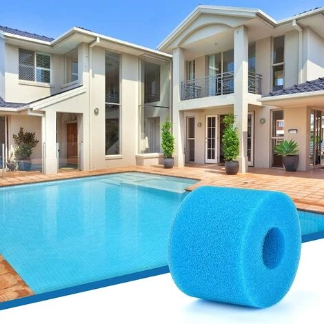 IRISFR Lilaris 2, Pièces Éponge Filtrante Type S1, Cartouche De Filtre En Mousse, Mousse Pour Filtre Piscine, Réutilisables Et Lavables, Filtre En Mousse Pour Spa, Piscine, Jacuzz,bleu 4 IRISFR Lilaris 2, Pièces Éponge Filtrante Type S1, Cartouche De Filtre En Mousse, Mousse Pour Filtre Piscine, Réutilisables Et Lavables, Filtre En Mousse Pour Spa, Piscine, Jacuzz,bleu – Image 4