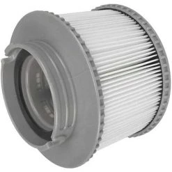 DENUOTOP Cartouches De Filtres Lot De 2 Cartouches Filtrantes Pour Piscine, Accessoires De Filtre De Nettoyage De Piscine Gonflable De Rechange Pour Spa, Cartouche De Filtre Antimicrobienne Pour Spa Facile à Installer -Pompe et filtre de piscine Soldes 60007810 4