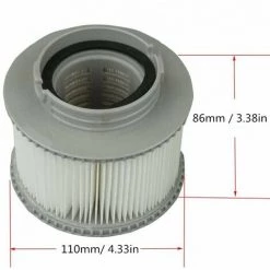 GRID COOL Lot De 4 Cartouches Filtrantes De Rechange Pour Bubble Spa (Version Améliorée 2020 Pour S'adapter à Tous Les Modèles) 9 GRID COOL Lot De 4 Cartouches Filtrantes De Rechange Pour Bubble Spa (Version Améliorée 2020 Pour S'adapter à Tous Les Modèles) -Pompe et filtre de piscine Soldes 60029995 5