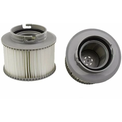 FLYME Lot De 2/4 Cartouches De Filtre De Rechange Pour Filtre Gonflable MSPA, 2 Pcs 1 FLYME Lot De 2/4 Cartouches De Filtre De Rechange Pour Filtre Gonflable MSPA, 2 Pcs