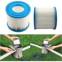 OUSUDELA Summer Pool Papie Cartouches Filtrantes Papier Type (2 Pièces) 8 OUSUDELA Summer Pool Papie Cartouches Filtrantes Papier Type (2 Pièces) -Pompe et filtre de piscine Soldes 60209347 4