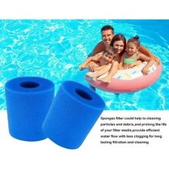 OUSUDELA Éponge De Filtre De Piscine Compatible Avec In-tex Type H, Filtre à Cartouche D'éponge Réutilisable Et Lavable Pour Hydromassage De Spa De Jacuzzi De Piscine 2 Pièces Bleu 8 OUSUDELA Éponge De Filtre De Piscine Compatible Avec In-tex Type H, Filtre à Cartouche D'éponge Réutilisable Et Lavable Pour Hydromassage De Spa De Jacuzzi De Piscine 2 Pièces Bleu -Pompe et filtre de piscine Soldes 60209356 4