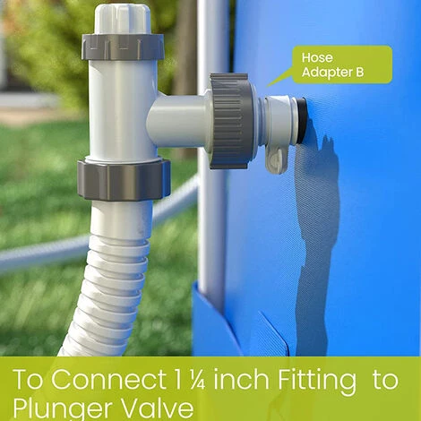 Kit D'accessoires Pompe Filtre Piscine Kit De Pièces De Filtre De Piscine Ensemble De Pièces De Rechange Et D'accessoires De Piscine Adaptateur De Tuyau Yoouyida 4 Kit D'accessoires Pompe Filtre Piscine Kit De Pièces De Filtre De Piscine Ensemble De Pièces De Rechange Et D'accessoires De Piscine Adaptateur De Tuyau Yoouyida – Image 4