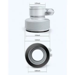 Kit D'accessoires Pompe Filtre Piscine Kit De Pièces De Filtre De Piscine Ensemble De Pièces De Rechange Et D'accessoires De Piscine Adaptateur De Tuyau Yoouyida 9 Kit D'accessoires Pompe Filtre Piscine Kit De Pièces De Filtre De Piscine Ensemble De Pièces De Rechange Et D'accessoires De Piscine Adaptateur De Tuyau Yoouyida -Pompe et filtre de piscine Soldes 60286047 5