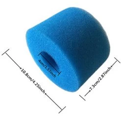 NAXUNNN Éponge Filtrante Type S1 Filtres De Piscine En Mousse, 6 Pièces Cartouche Filtrante RéUtilisable Et Lavable Pour Intex Type S1 Pour Piscine, Aquarium, Jacuzzi Spa 9 NAXUNNN Éponge Filtrante Type S1 Filtres De Piscine En Mousse, 6 Pièces Cartouche Filtrante RéUtilisable Et Lavable Pour Intex Type S1 Pour Piscine, Aquarium, Jacuzzi Spa -Pompe et filtre de piscine Soldes 60664317 5
