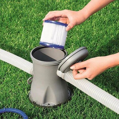 LIFCAUSAL Élément Filtrant De Piscine Filtre De Rechange Pour Cartouche De Filtre De Piscine Réutilisable Compatible Avec Les Accessoires De Piscine Domestique Bestway VII/Intex D 3 LIFCAUSAL Élément Filtrant De Piscine Filtre De Rechange Pour Cartouche De Filtre De Piscine Réutilisable Compatible Avec Les Accessoires De Piscine Domestique Bestway VII/Intex D – Image 3