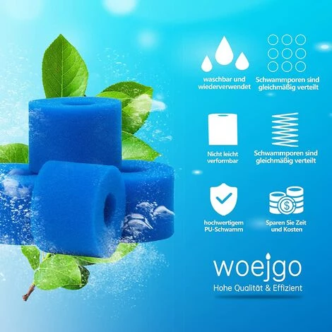 BENOBBY KIDS Lot De 4 Cartouches Filtrantes éponge Type S1 Pour Piscin 3 BENOBBY KIDS Lot De 4 Cartouches Filtrantes éponge Type S1 Pour Piscin – Image 3