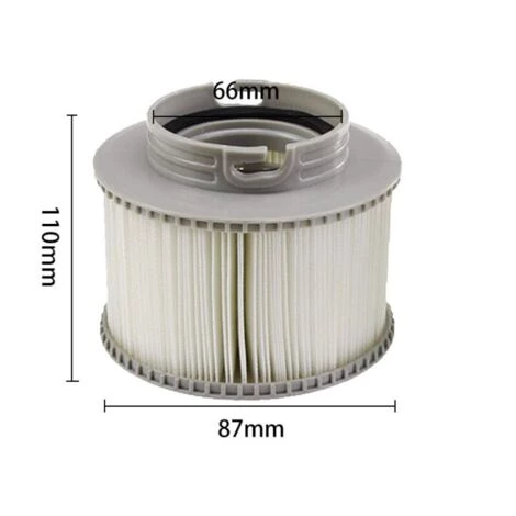 PREMIER 2PCS Filtre Cartouche MSPA FD2089 Spa Spas Partie Tamis De Remplacement Gonflable Piscine Outil Universel Rond 2 PREMIER 2PCS Filtre Cartouche MSPA FD2089 Spa Spas Partie Tamis De Remplacement Gonflable Piscine Outil Universel Rond – Image 2