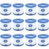 SINCèREETALI 12PCS Cartouches Filtrantes Pour Piscine De Type VI Pour Bestway Taille 6-58323
