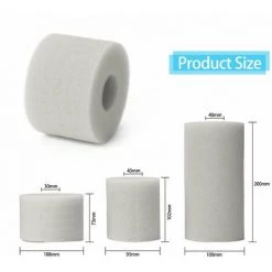 LIFCAUSAL Cartouche D'éponge En Mousse De Filtre De Piscine Réutilisable Lavable Pour Intex Type A (blanc 102*93*30mm) 7 LIFCAUSAL Cartouche D'éponge En Mousse De Filtre De Piscine Réutilisable Lavable Pour Intex Type A (blanc 102*93*30mm) -Pompe et filtre de piscine Soldes 63587634 3