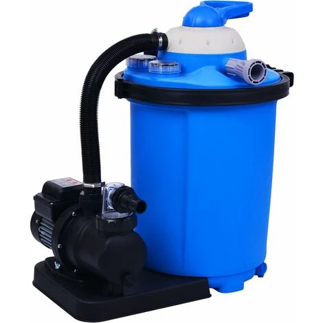 SUPERMARKET Pompe De Filtration à Sable Avec Minuterie 550 W 50 L 2 SUPERMARKET Pompe De Filtration à Sable Avec Minuterie 550 W 50 L – Image 2